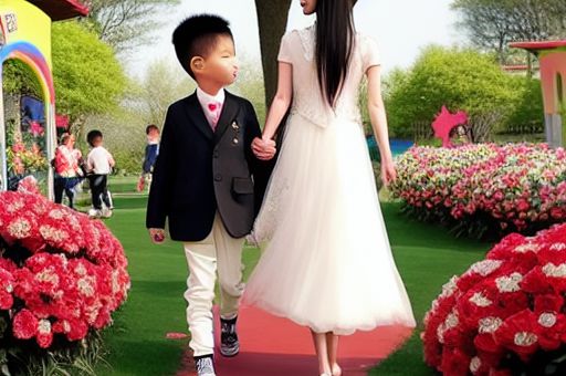 缘分天定，新婚夫妻的幼儿园同框情缘