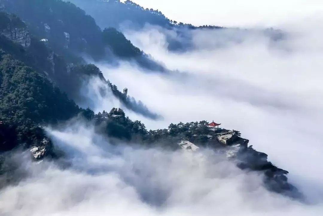 庐山的雾，千变万化的神秘面纱