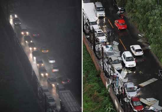 葬礼突遇狂风暴雨，墙体倒塌致悲剧发生