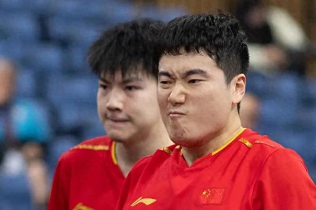国乒男双遭遇滑铁卢，王皓面色凝重