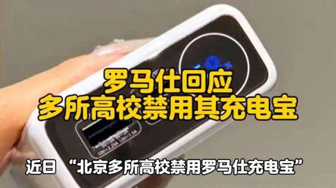 罗马仕回应多所高校禁用其充电宝，深度分析与展望